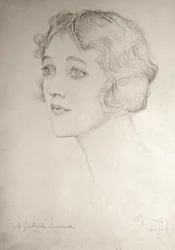 Mademoiselle Gertrude Lawrence, 1924